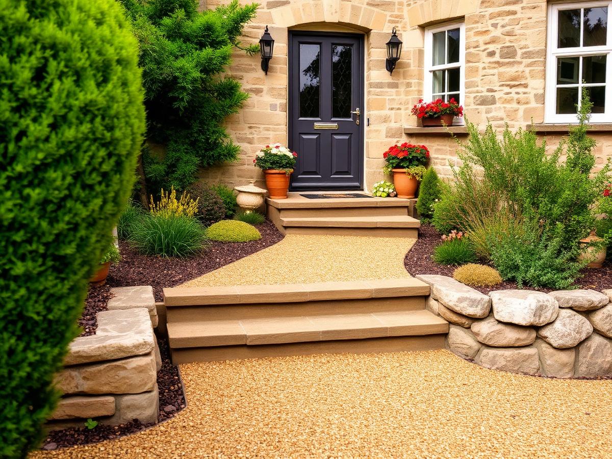 Front Pathway & Steps in Sheffield